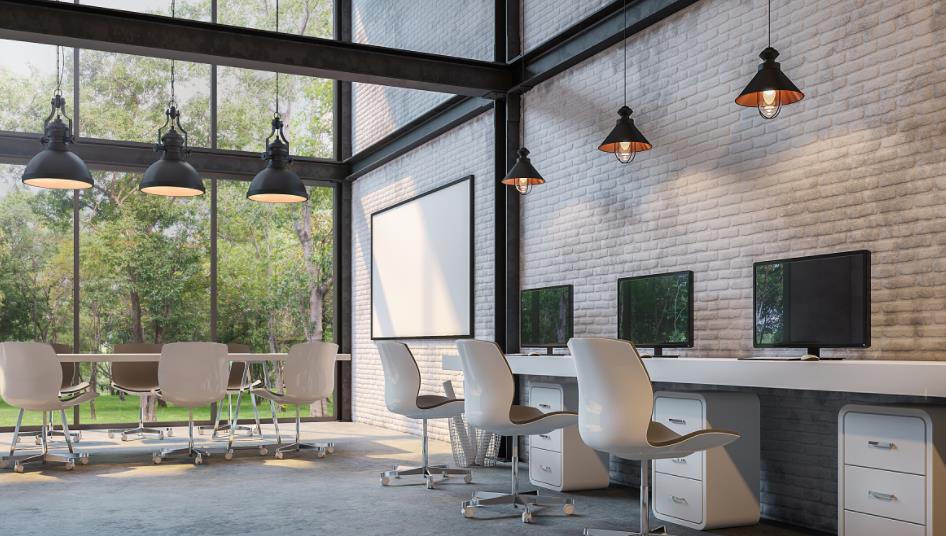 上海流行的工業(yè)風(fēng)辦公室設(shè)計(jì),辦公室無(wú)吊頂如何做隔斷設(shè)計(jì)？